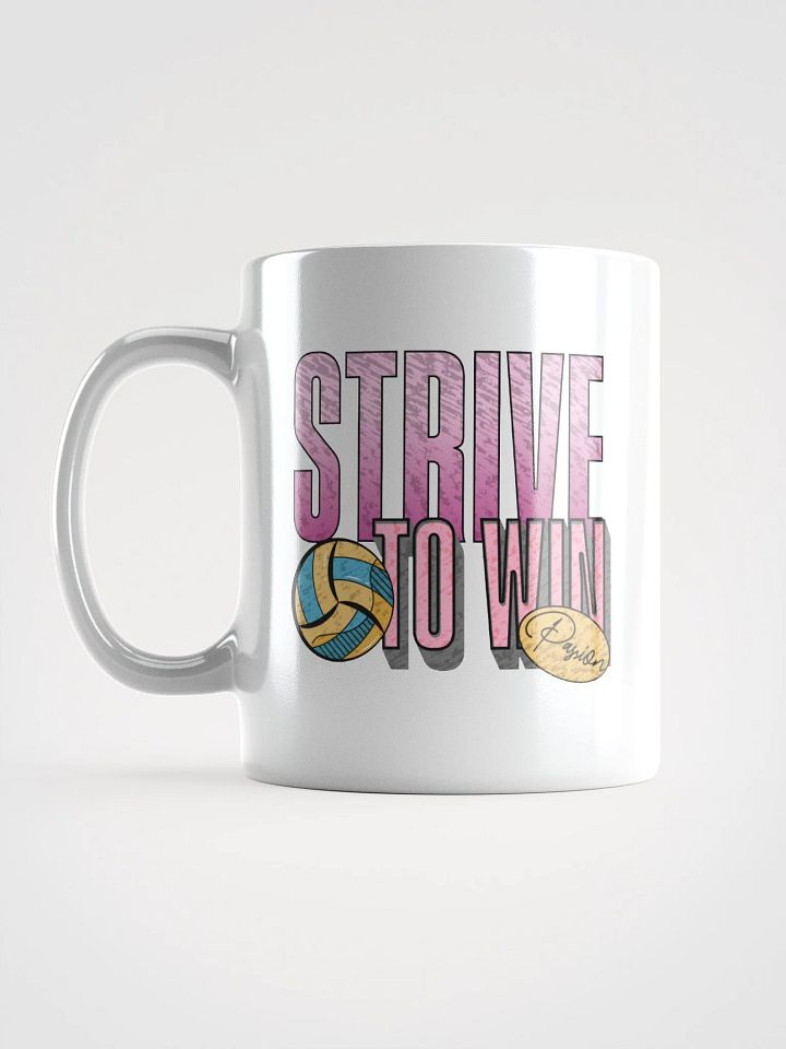 Strive To Win Passion Volleyball Mug product image (1)