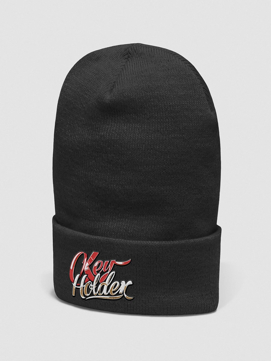 The Key Holder embroidered beanie product image (11)