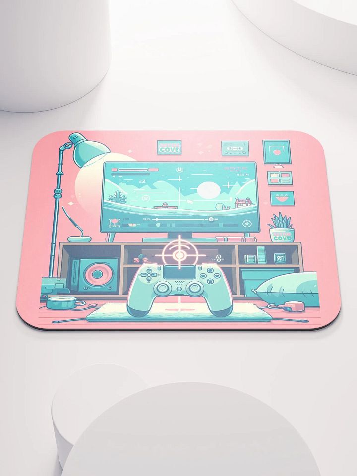 Pastel Player Mouse Pad - Game On Collection product image (1)