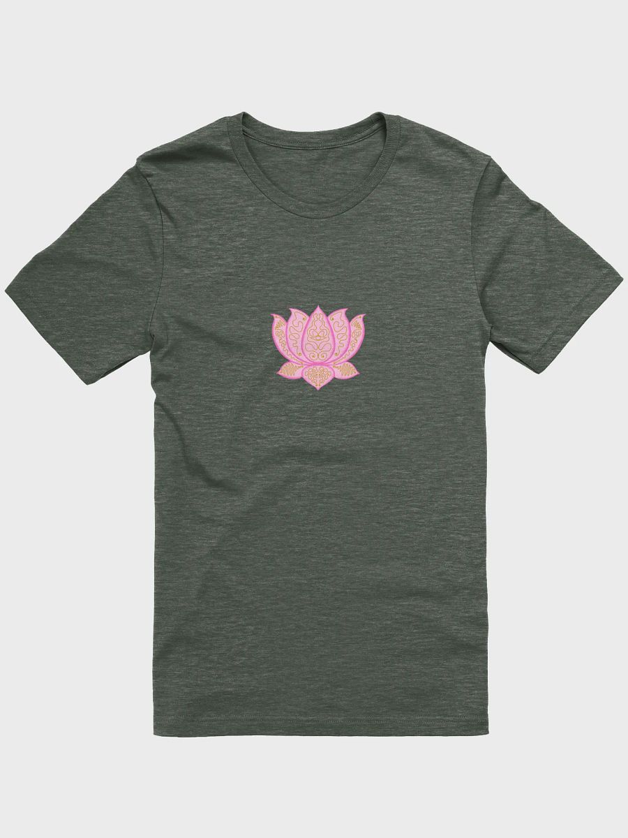 Lotus Harmony: Stylized Floral T-Shirt product image (1)