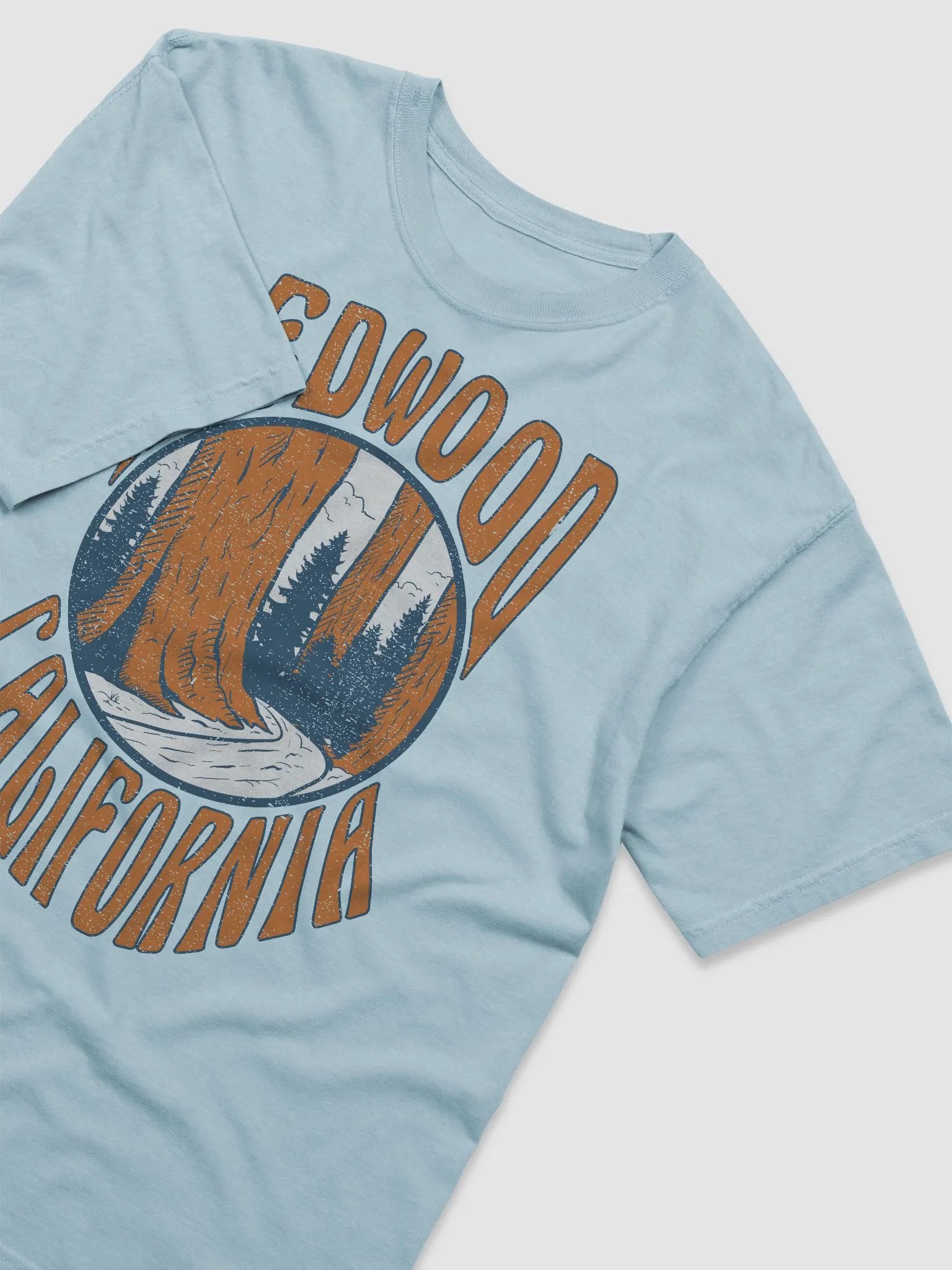 Redwood National Park, California Tee | Art Nouveau-Style Western T-Shirt for Travel and Road Trips product image (7)