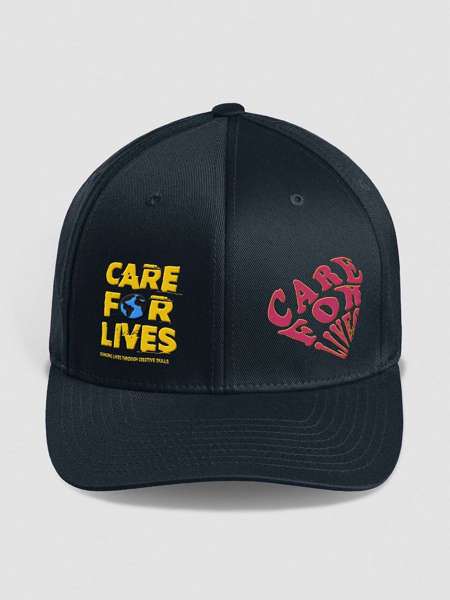 Care 4 Lives Flexfit Structured Fitted Cap product image (1)