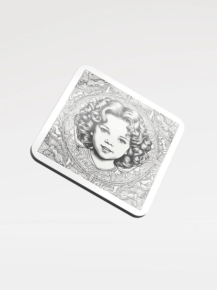 Curly Circles Cork Coaster product image (1)