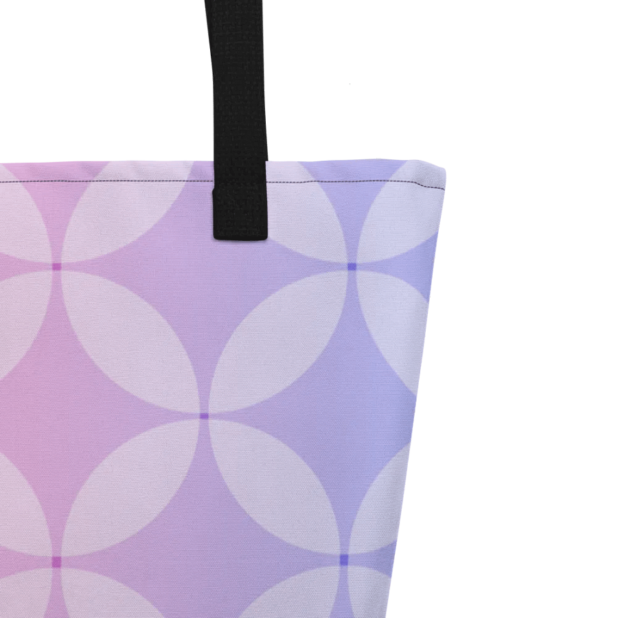 Harmony Circle Polyester Tote Bag product image (3)
