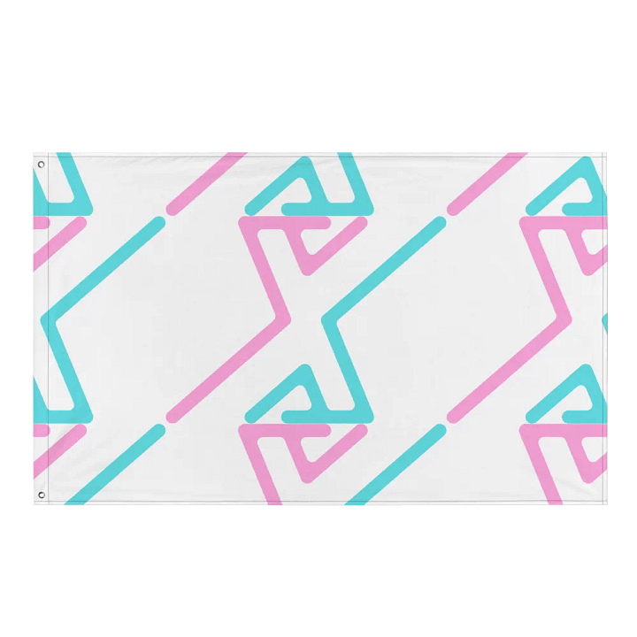 Pink&Teal Flag product image (1)