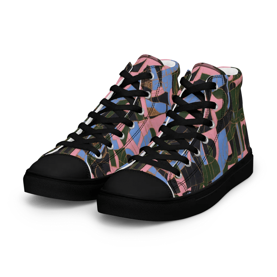Squid Women's High Top Canvas Shoes product image (9)