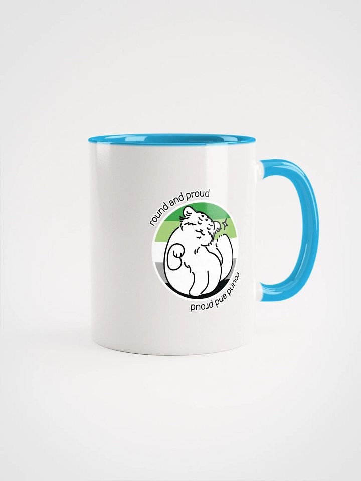 Round and Proud Manul Aromantic Version - Mug product image (8)