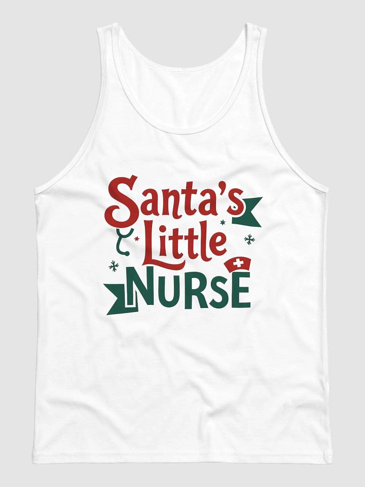Festive Santa's Little Nurse Tank product image (1)