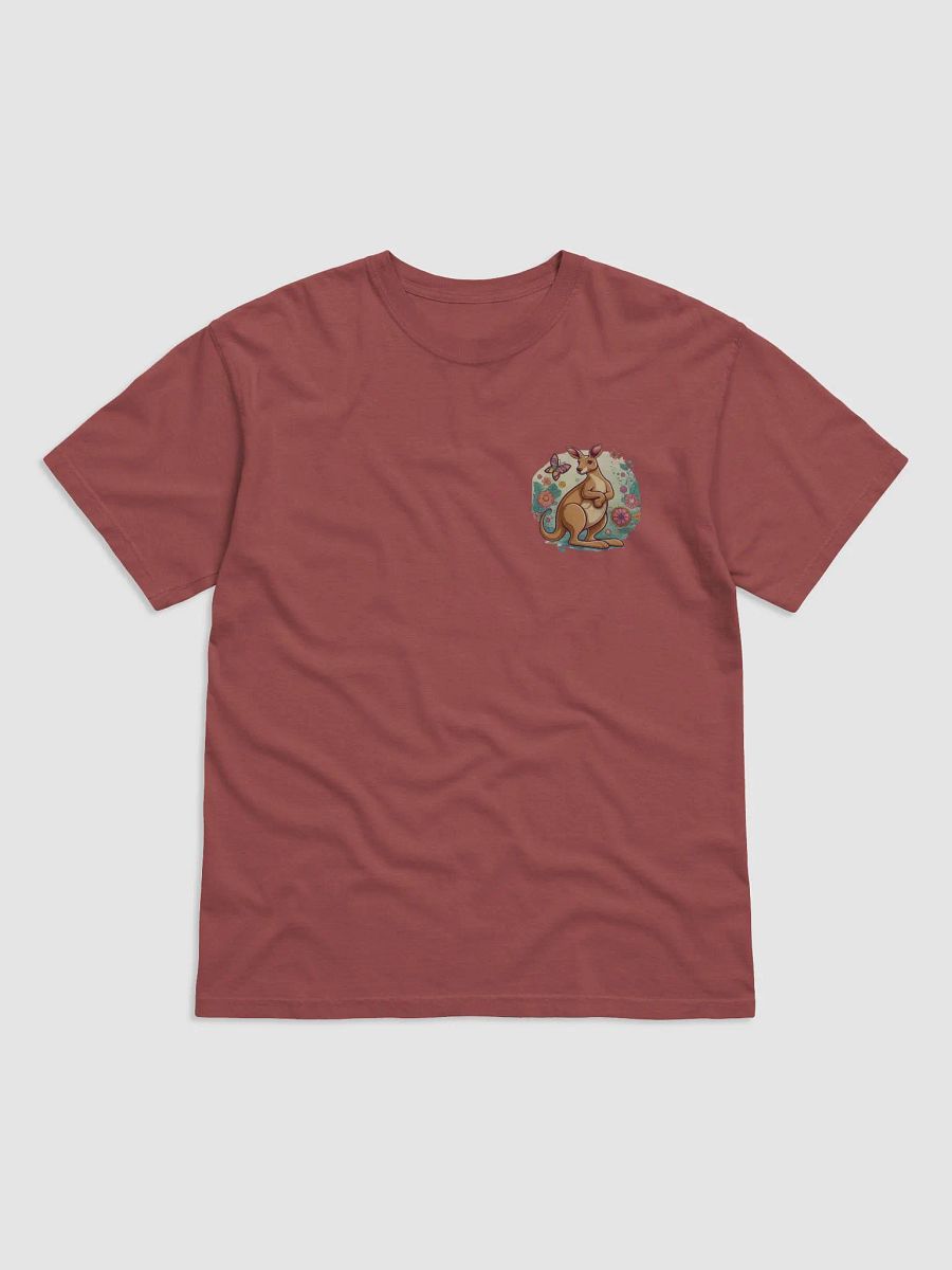 Whimsical Kangaroo and Butterflies T-Shirt product image (3)