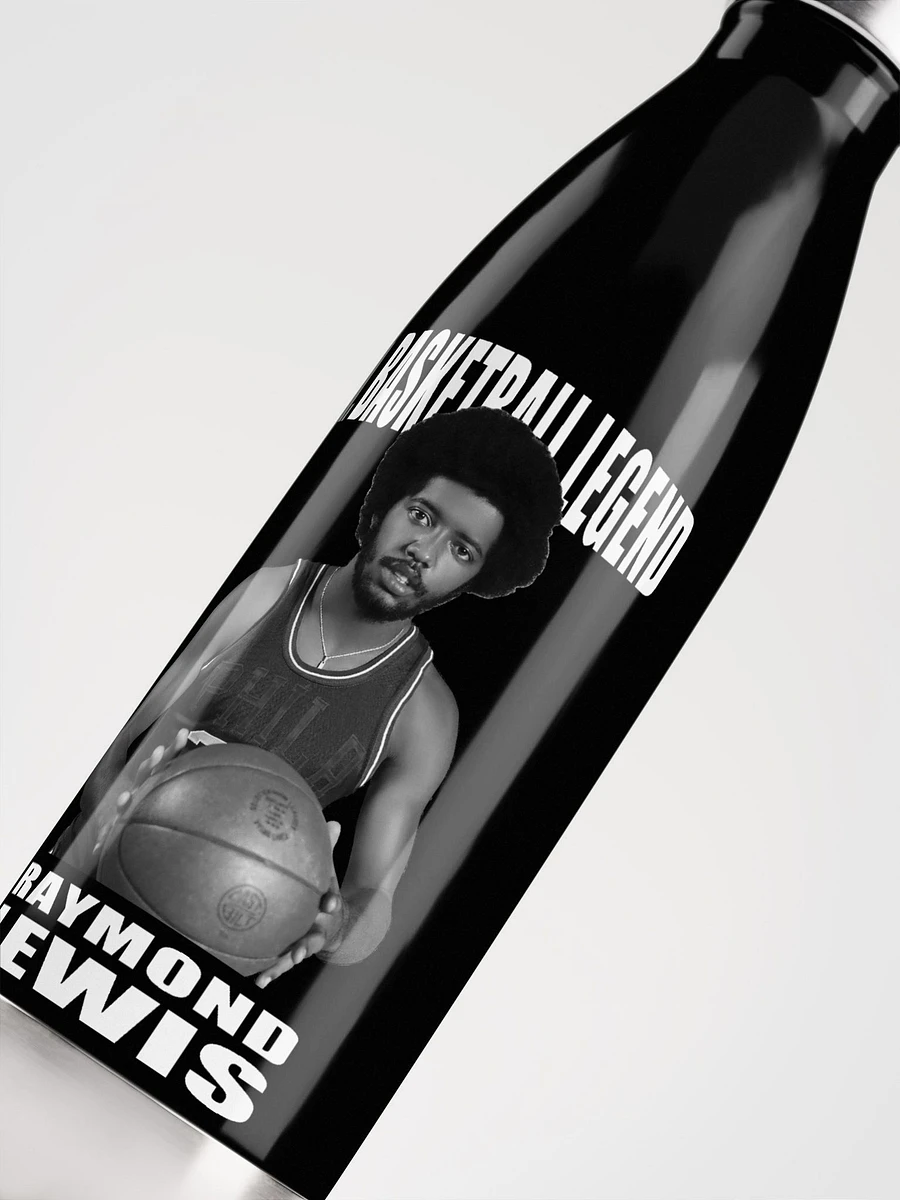 L.A. Basketball Legend Raymond Lewis Stainless Steel Water Bottle product image (5)