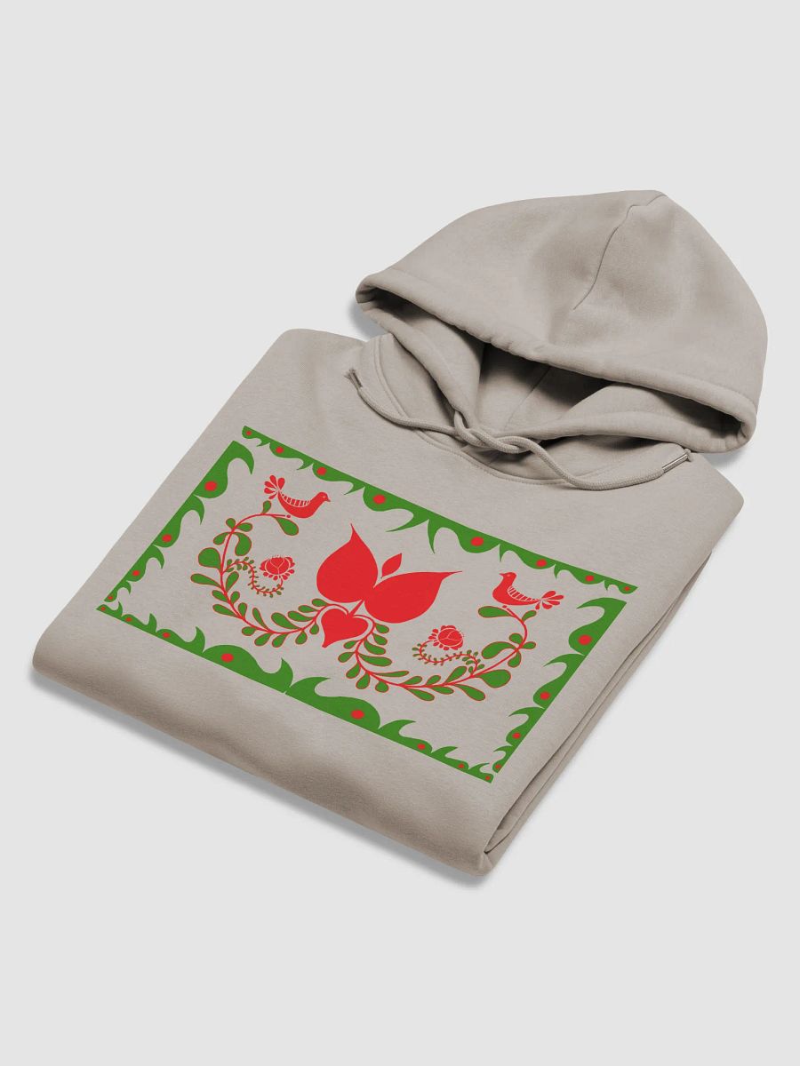 Folk Art Hungarian Naturality Unisex Eco Hoodie product image (6)