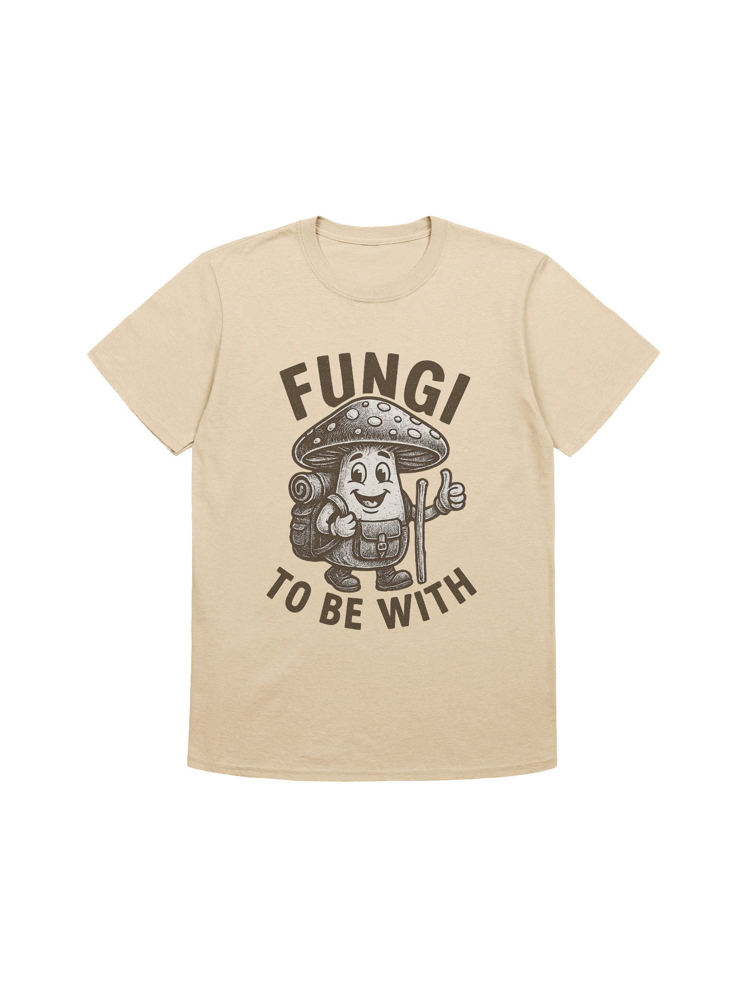 Fungi To Be With - Funny Mushroom Foraging T shirt Gift for Mushroom Foraging Lovers and Hobbists product image (2)