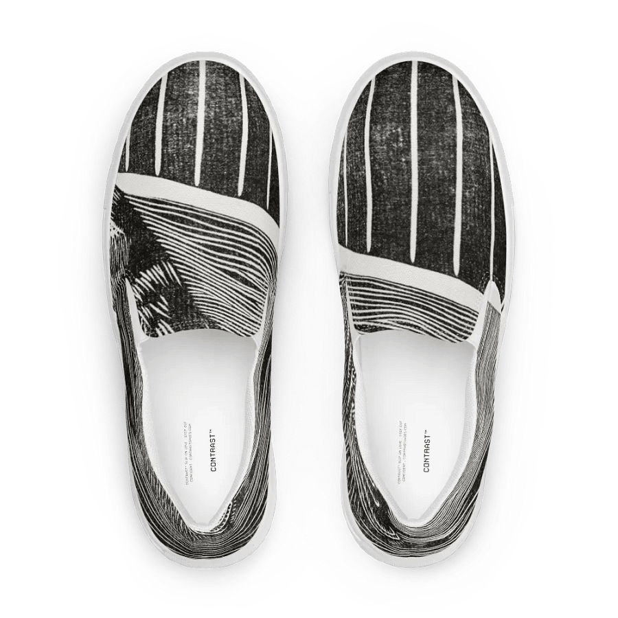 Premium Black Men's Slip-On Shoes n. 17 product image (1)