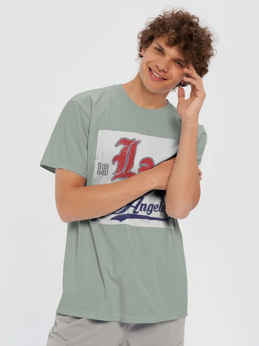 Man T-Shist Los Angeles Vintage Garment-Dyed Heavyweight product image (5)
