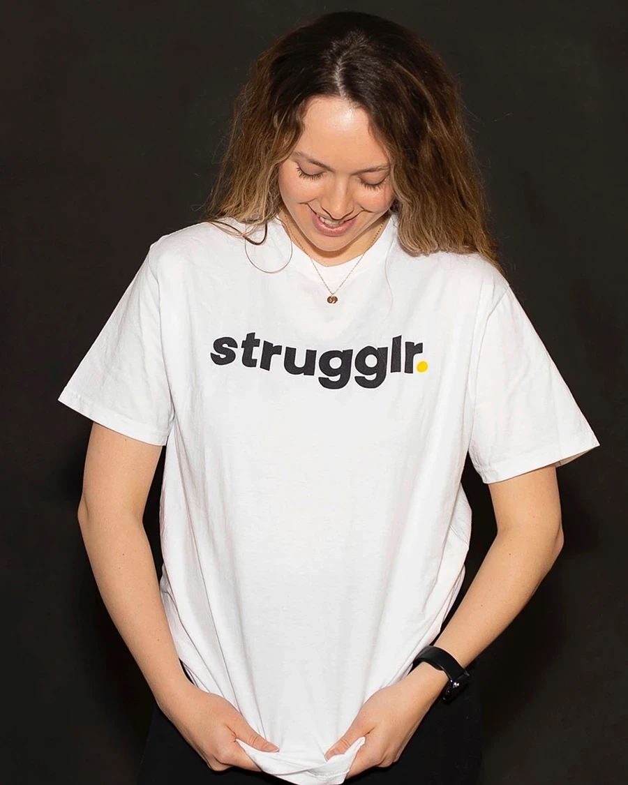 Strugglr. Tee - White product image (5)