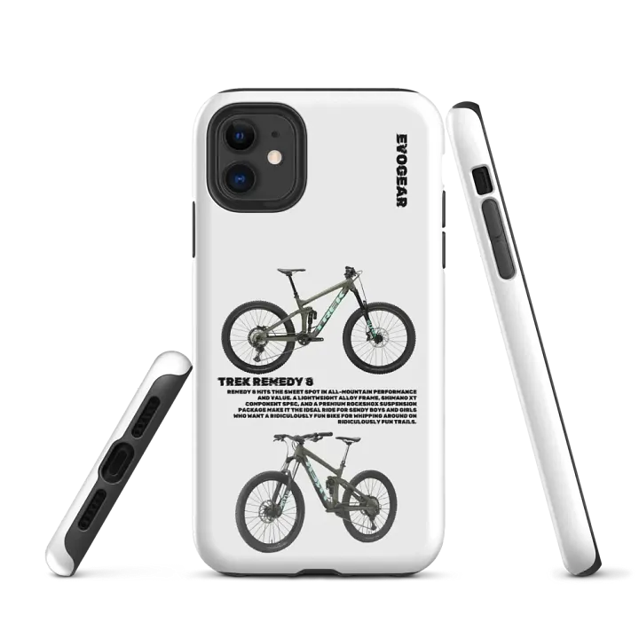 White Remedy 8 Olive Grey iPhone Case product image (1)