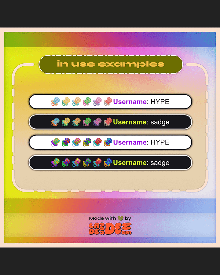 Ring Lolli Badges product image (2)