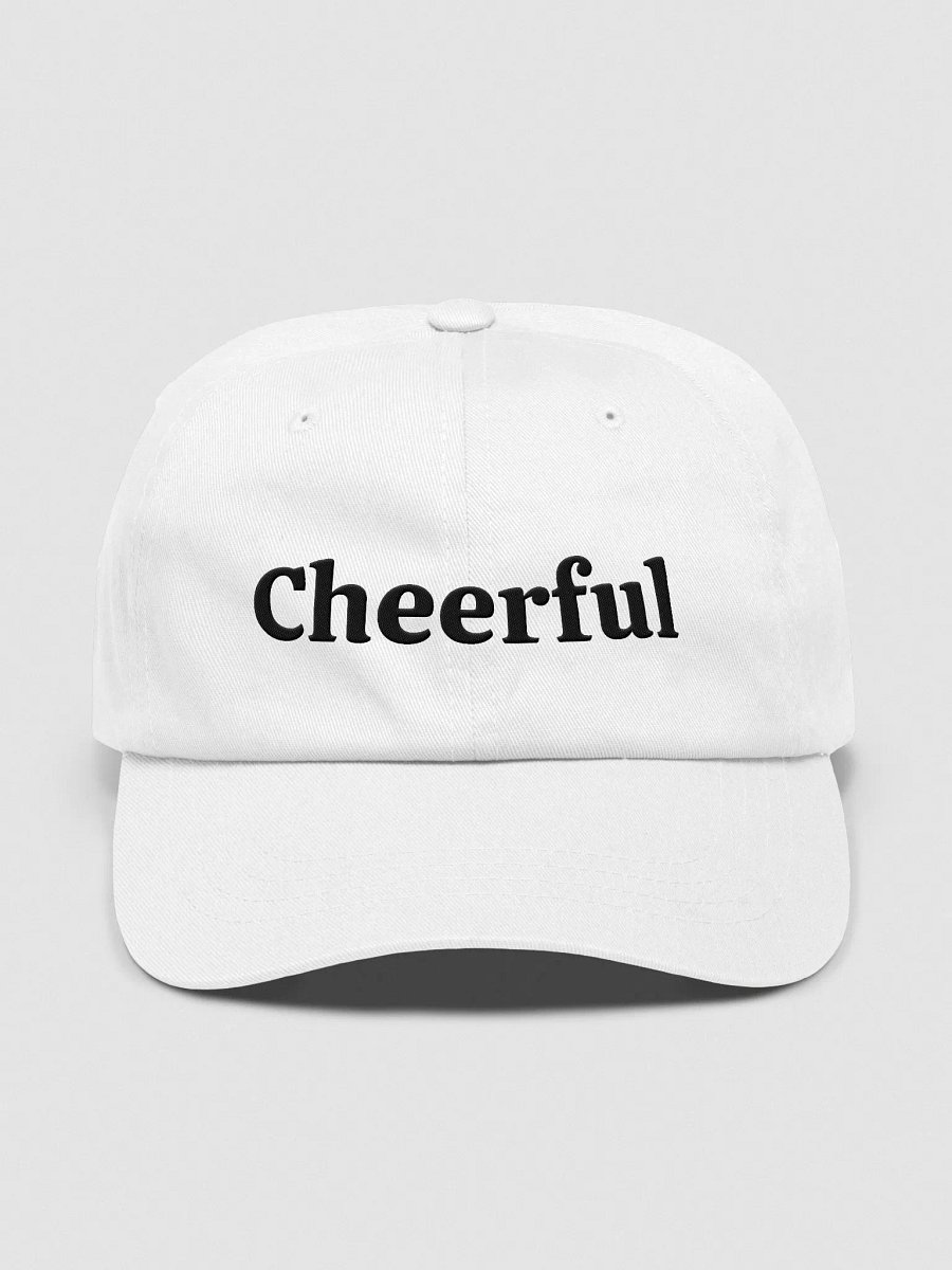 “Cheerful” My Vibe Baseball Hat product image (6)