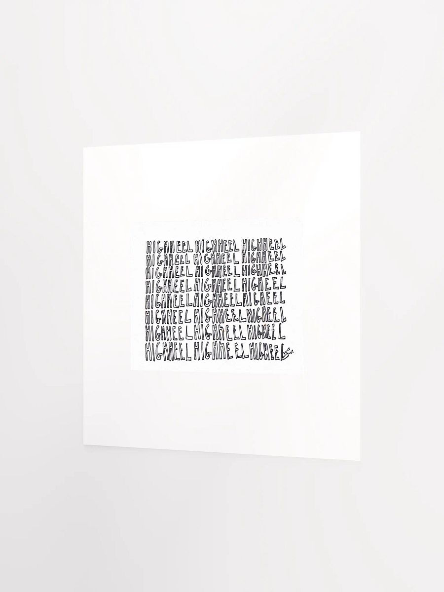 HIGHHEEL panel card print product image (4)