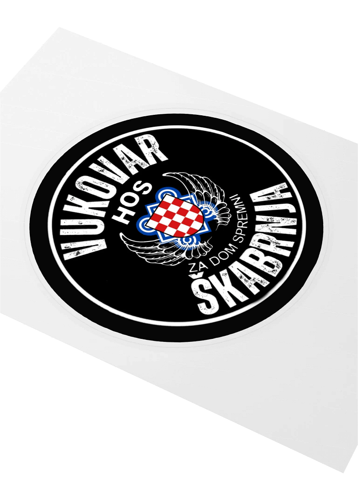 VUKOVAR & ŠKABRNJA Emblem Sticker Sheet product image (1)