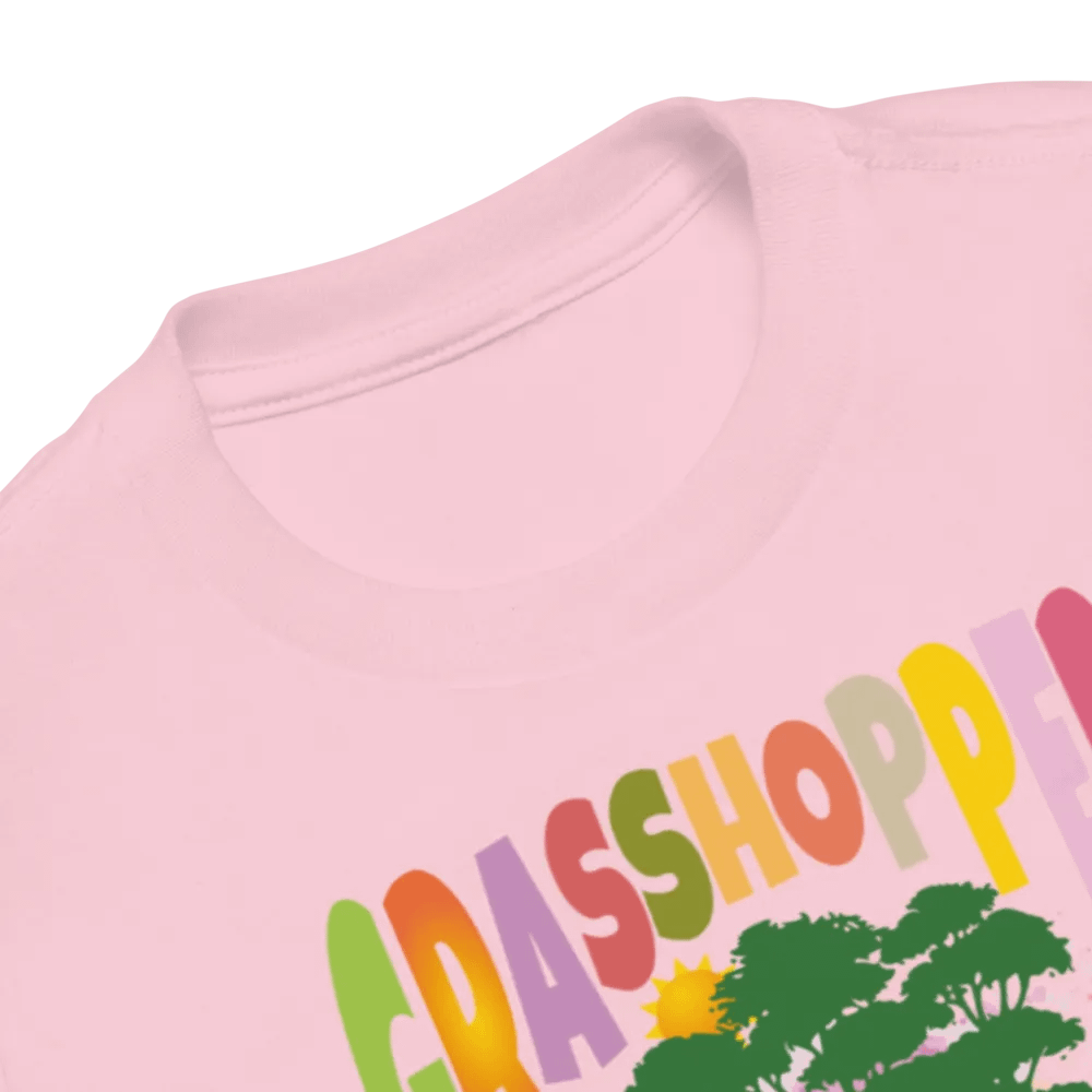 Grasshopper Colorful Funny Cute Bella + Canvas Toddler T-Shirt – Funny Shirt for Kids product image (6)