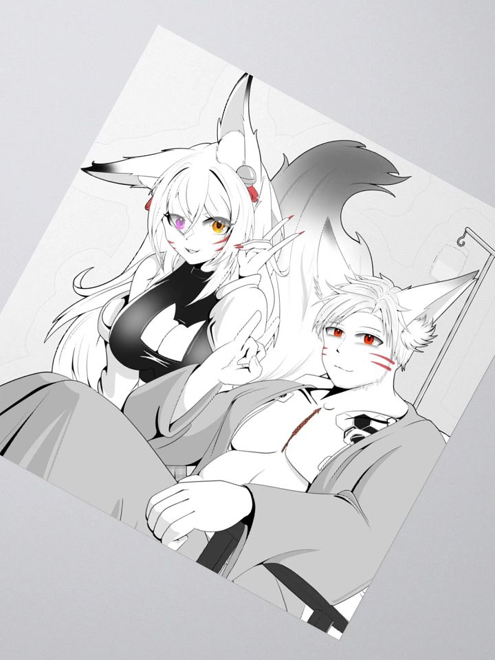Fox Family Sticker product image (1)