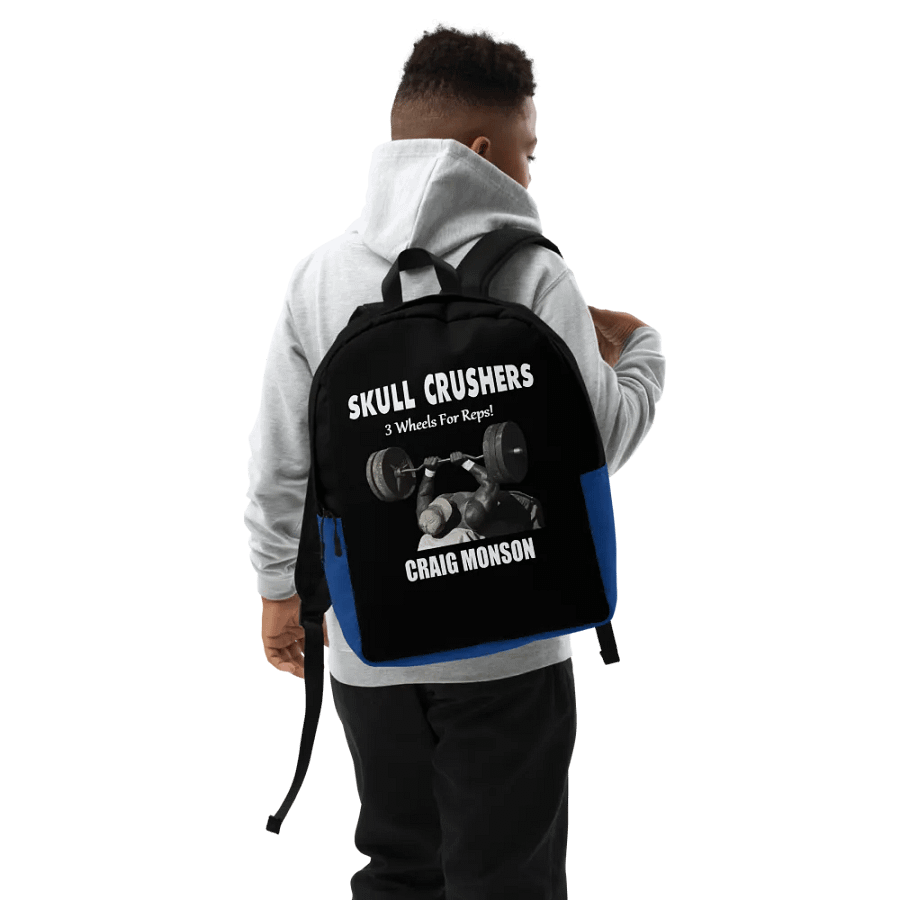 Craig Monson Three Wheels For Reps! Backpack product image (7)