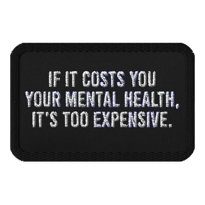 Positivity - Costs Patch product image (1)
