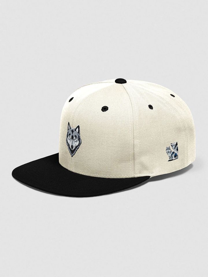 Geometric Wolf Snapback Cap product image (64)