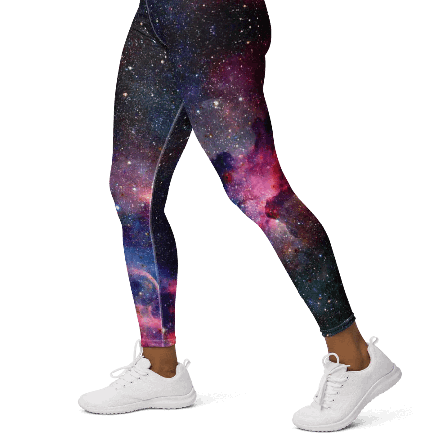 Yoga-Leggings mit Allover-Print, Galaxy product image (6)