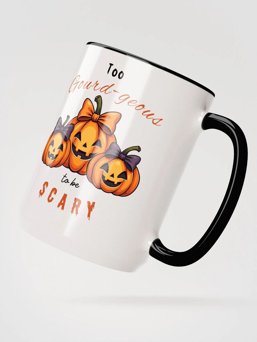 Too Gourd-geous to be Scary Color Inside Mug (15oz) product image (3)