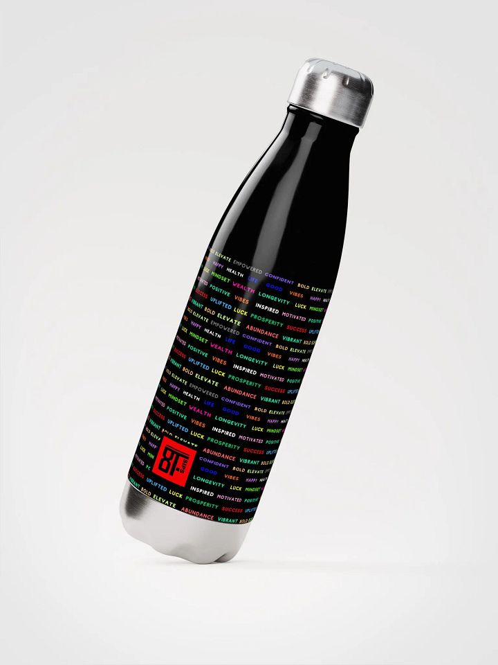 8T Sips Prosperity Stainless Steel Water Bottle product image (3)