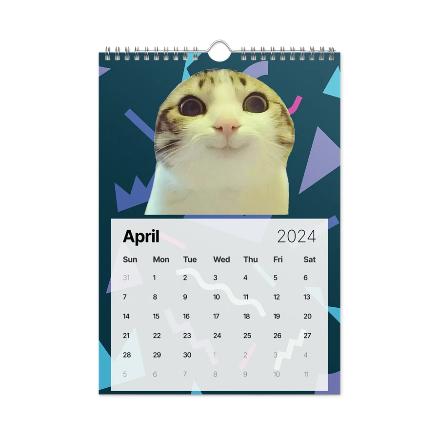 Wall Calendar (2024): Meme Cats product image (2)