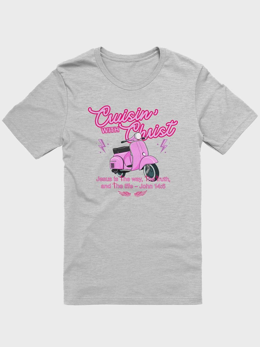 Cruisin' with Christ T-Shirt-Pink product image (4)