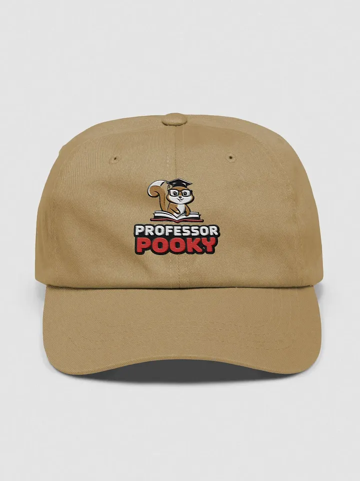 Baseball Hat Embroidered: Professor pooky book, red pooky product image (1)