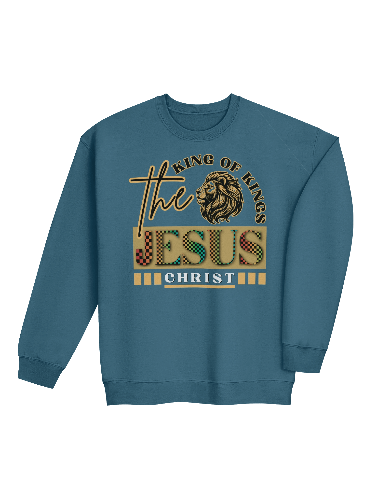 King of Kings Jesus Christ | Christian Gildan Sweatshirt | Faith Apparel for Believers product image (4)