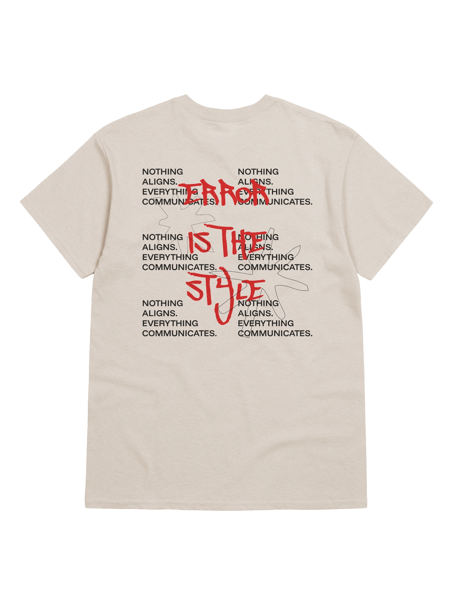 Error Is The Style Experimental Graphic Tee product image (2)