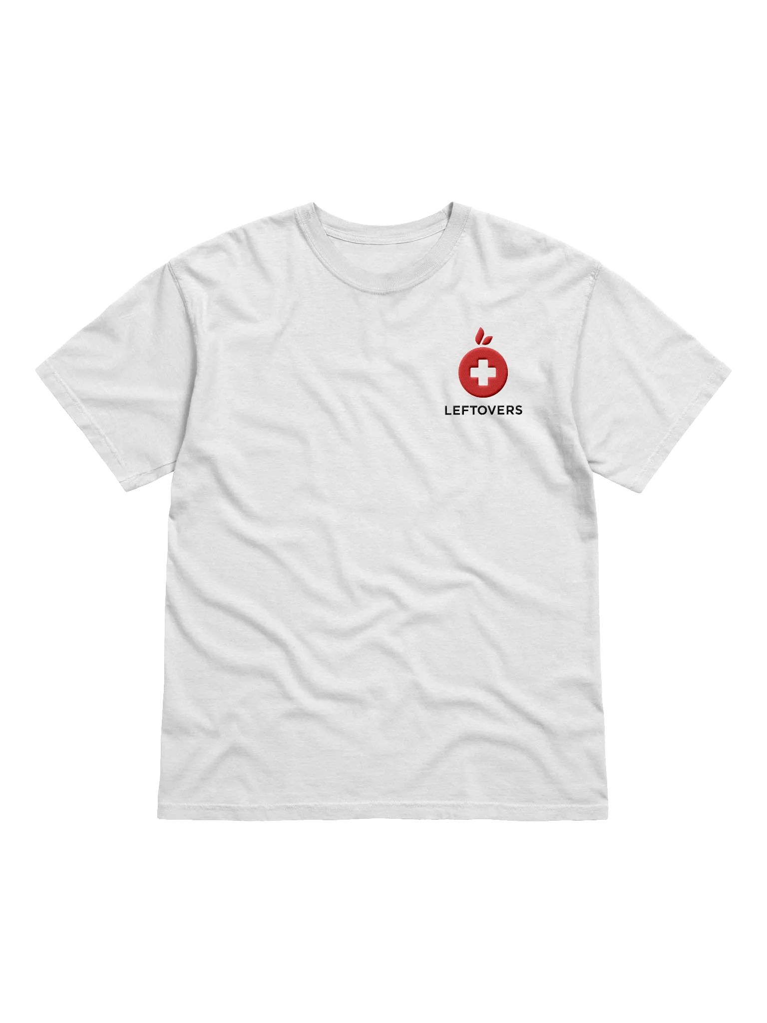 Leftovers Embroidered Logo T-Shirt (White) product image (1)