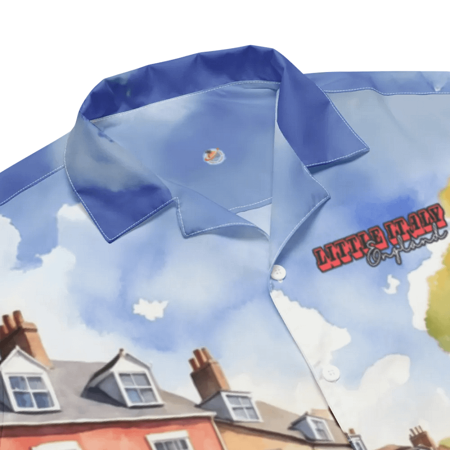 Little Italy - England - All Over Print - Watercolor - Hawaiian Shirt product image (9)