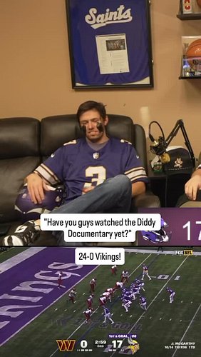 THE VIKINGS ARE ROLLING TOO...

#minnesotavikings #mnvikings #nfl