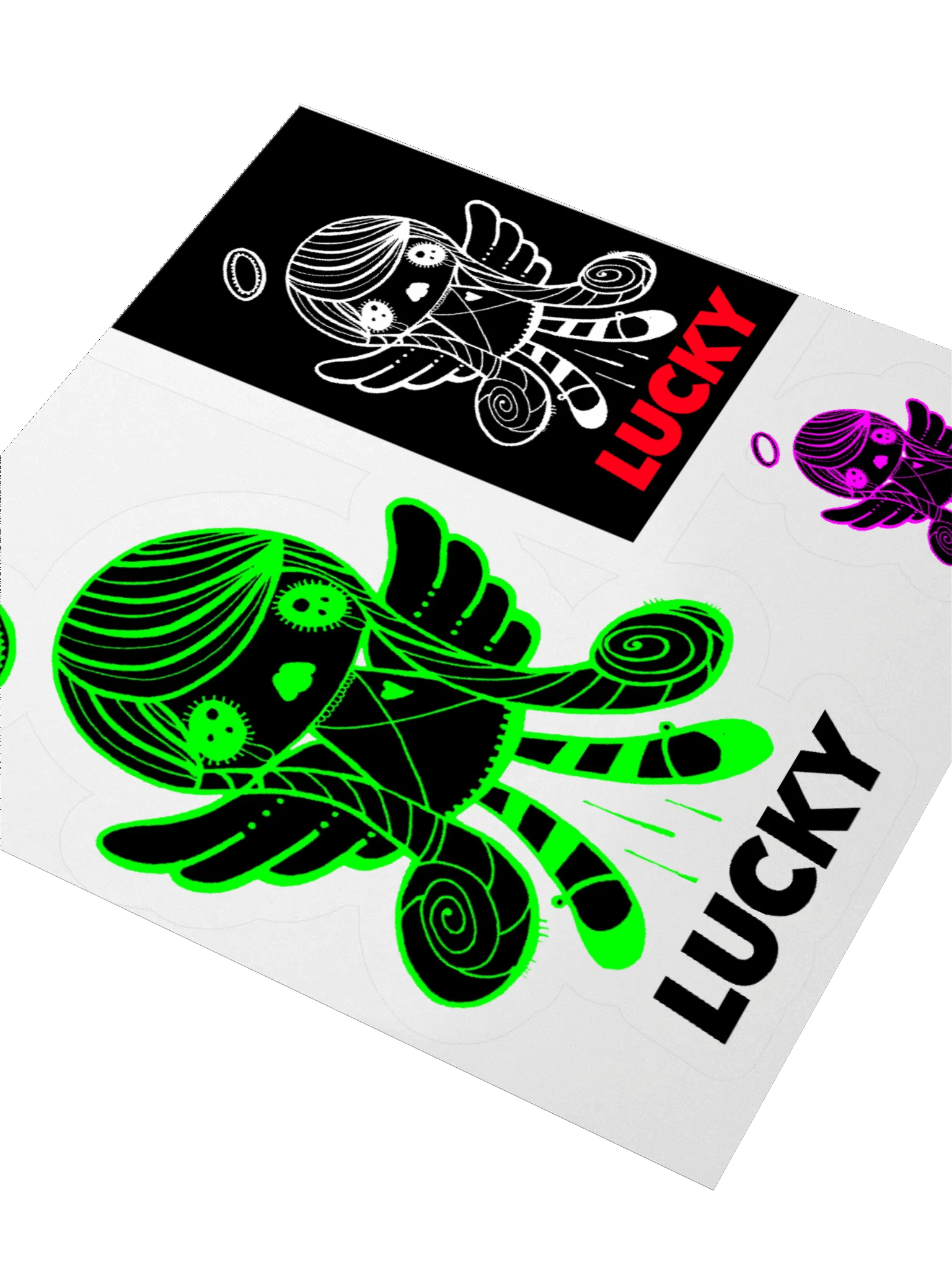 ANGEL LUCKY STICKER 3 product image (3)