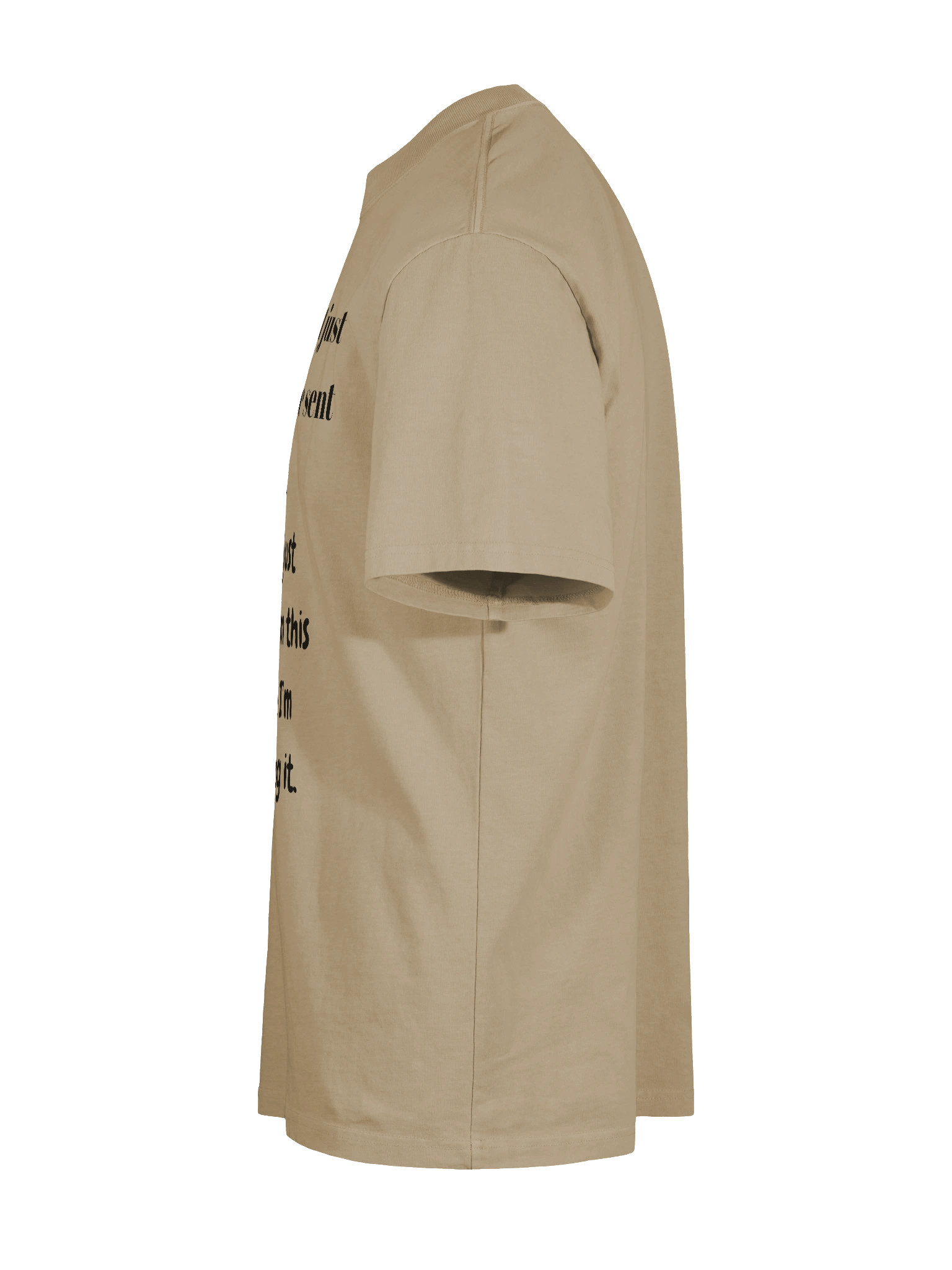 Embrace the Call Ethereal Black Oversized Tee product image (29)