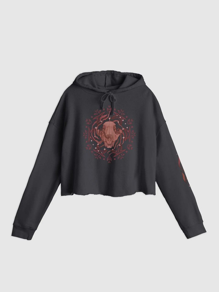 Smokey Caracal Cropped Hoodie product image (1)
