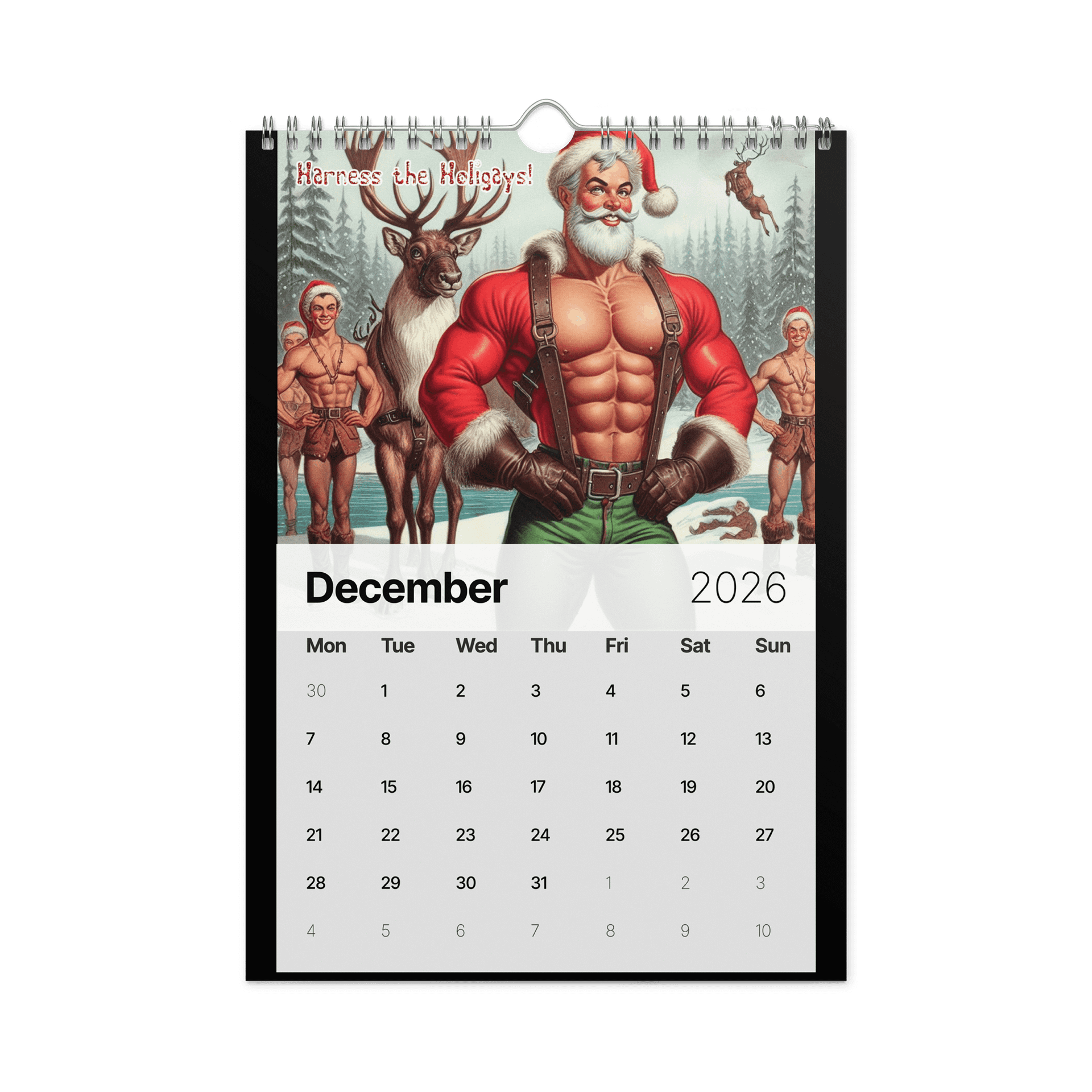 Daddy Days: 2026 Calendar of Leather, Lust & Legacy product image (5)