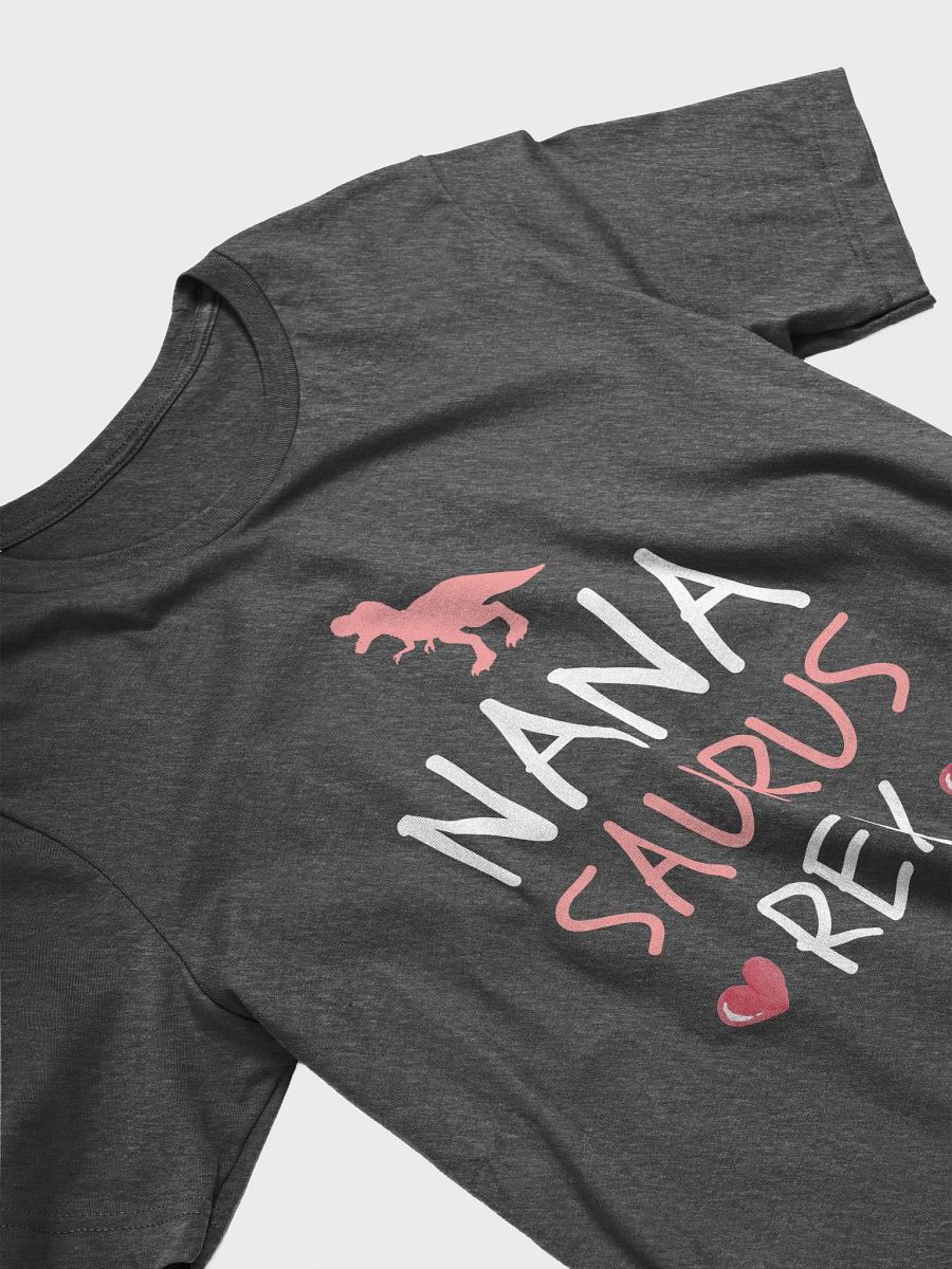 Nanasaurus Rex Cute Nana Dinosaur - Unisex T-shirt Bella Canvas 3001 product image (14)
