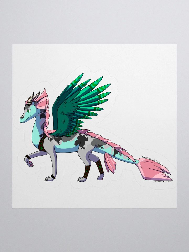 Fenrix Queen: Lyra Kiss Cut Sticker product image (1)