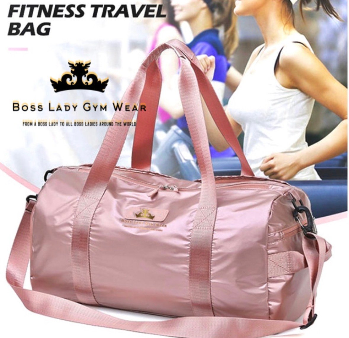 Gym Duffel Bag Waterproof Fitness Leisure Travel Bag product image (1)
