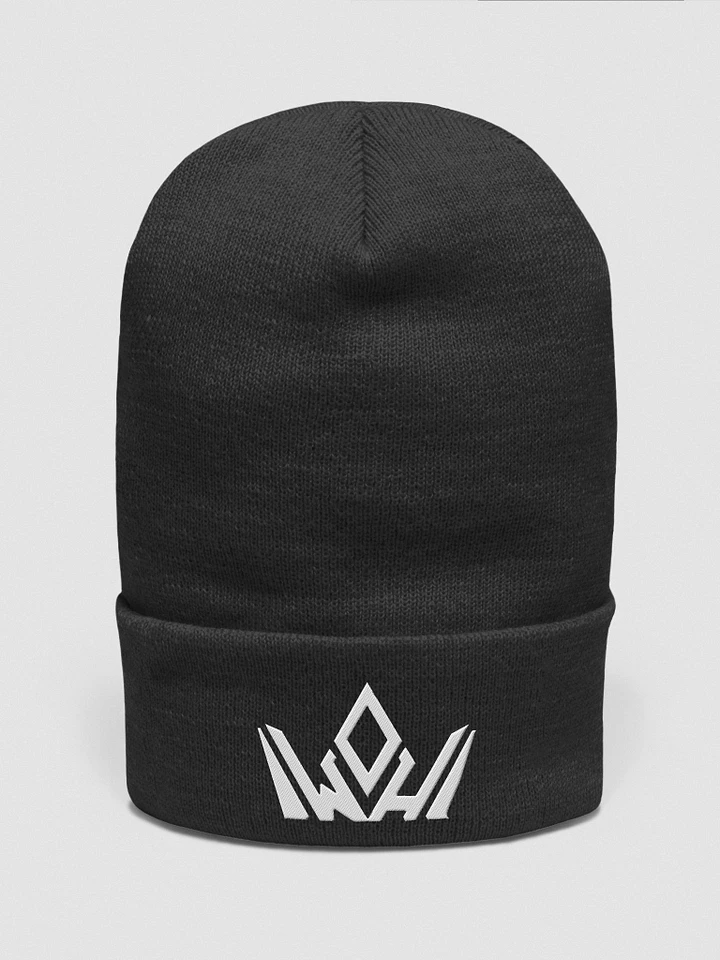 WOH Embroidered White Logo Beanie product image (1)