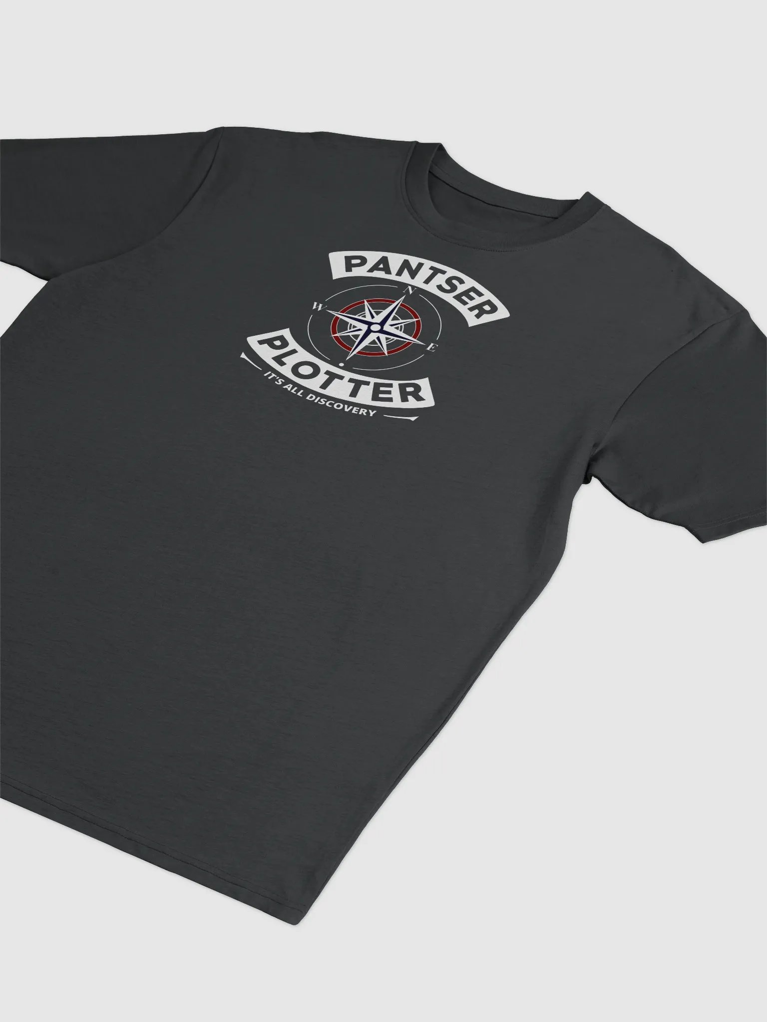 Pantser Plotter It's all Discovery—Premium Heavyweight T-Shirt (Color Image) product image (4)
