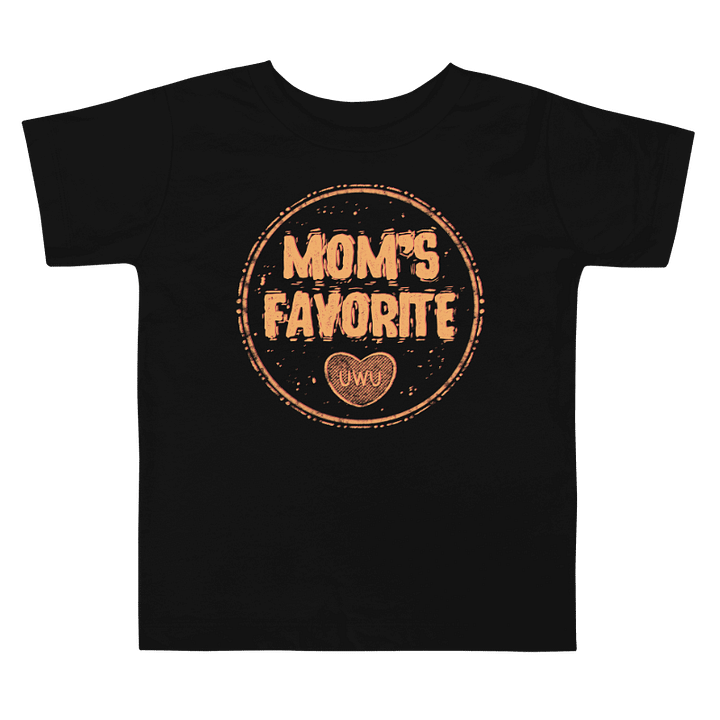 Mom's Favorite(Gold Text) Toddler Shirt product image (1)